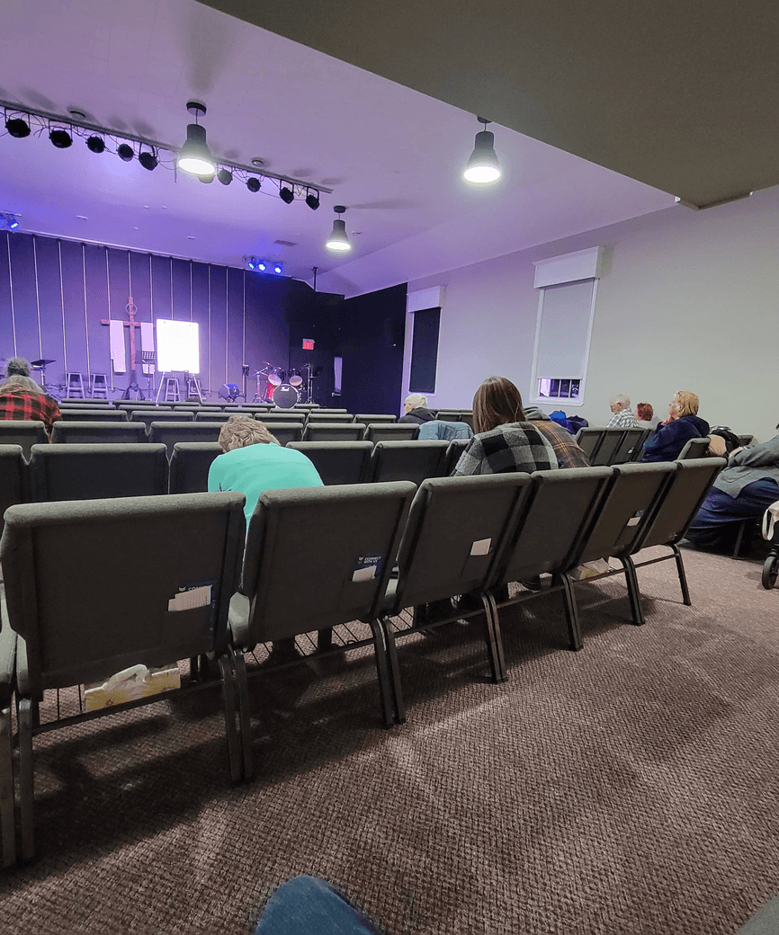 People praying together